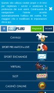 How betflag.it looks like on a mobile device such as an iPhone.