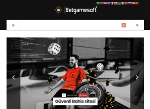 How betgamesoft.com looks like on a tablet such as an iPad.