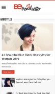 How betrendsetter.com looks like on a mobile device such as an iPhone.