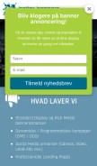 How betterbanners.com looks like on a mobile device such as an iPhone.