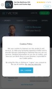How betvictor.mobi looks like on a mobile device such as an iPhone.