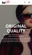 How beupshop.ro looks like on a mobile device such as an iPhone.