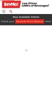How bevmo.com looks like on a mobile device such as an iPhone.