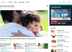 How beyeu.com looks like on a tablet such as an iPad.