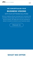 How beyonderissolutions.com looks like on a mobile device such as an iPhone.