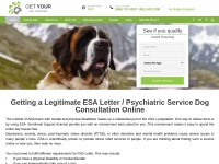 Desktop screenshot for getyourpetcertified.org