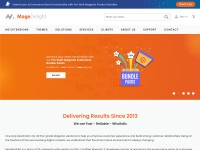 Desktop screenshot for magedelight.com