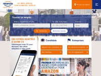Desktop screenshot for proman-interim.com