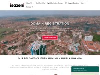 Desktop screenshot for isazeni.com