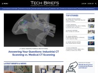 Desktop screenshot for techbriefs.com