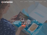 Desktop screenshot for cimpress.com