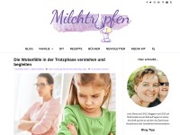 Desktop screenshot for milchtropfen.de