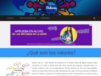 Desktop screenshot for losvalores.info
