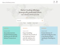 Desktop screenshot for kslaw.com
