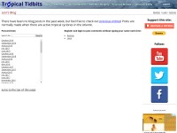 Desktop screenshot for tropicaltidbits.com