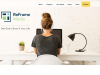 Desktop screenshot for reframemedia.com