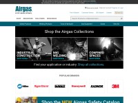 Desktop screenshot for airgas.com