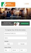 How bharatmatrimony.com looks like on a mobile device such as an iPhone.