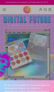 How bhcosmetics.de looks like on a mobile device such as an iPhone.