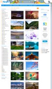 How bhmpics.com looks like on a mobile device such as an iPhone.