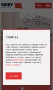 How bibbyfinancialservices.pl looks like on a mobile device such as an iPhone.
