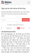 How biblia.com looks like on a mobile device such as an iPhone.