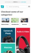 How bidmaze.com looks like on a mobile device such as an iPhone.