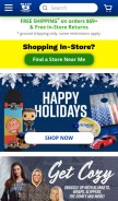 How big5sportinggoods.com looks like on a mobile device such as an iPhone.