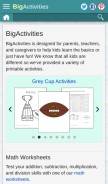How bigactivities.com looks like on a mobile device such as an iPhone.