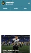 How bigcatcountry.com looks like on a mobile device such as an iPhone.