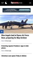 How bigcountryhomepage.com looks like on a mobile device such as an iPhone.