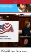 How bigleaguepolitics.com looks like on a mobile device such as an iPhone.