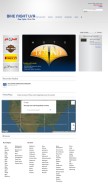 How bikenightusa.com looks like on a mobile device such as an iPhone.