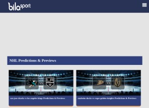 How bilasport.net looks like on a tablet such as an iPad.