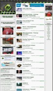 How bildschirmarbeiter.com looks like on a mobile device such as an iPhone.