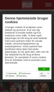 How billedbladet.dk looks like on a mobile device such as an iPhone.