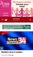 How binghamtonhomepage.com looks like on a mobile device such as an iPhone.