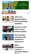How birgun.net looks like on a mobile device such as an iPhone.