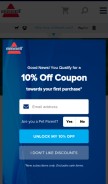 How bissell.com looks like on a mobile device such as an iPhone.