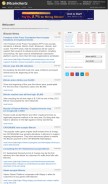 How bitcoincharts.com looks like on a mobile device such as an iPhone.