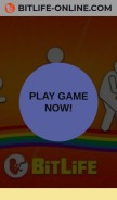 How bitlife-online.com looks like on a mobile device such as an iPhone.