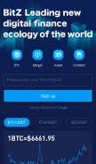How bitz.com looks like on a mobile device such as an iPhone.