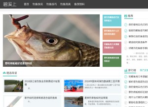 How bixishang.com looks like on a tablet such as an iPad.