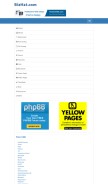 How bizhat.com looks like on a mobile device such as an iPhone.
