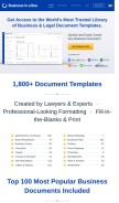 How biztree.com looks like on a mobile device such as an iPhone.