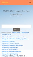 How bjambis.com looks like on a mobile device such as an iPhone.