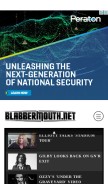 How blabbermouth.net looks like on a mobile device such as an iPhone.