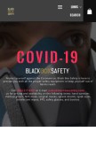 How blackboxsafety.com looks like on a mobile device such as an iPhone.