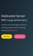 How blazingfast.io looks like on a mobile device such as an iPhone.