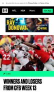 How bleacherreport.com looks like on a mobile device such as an iPhone.